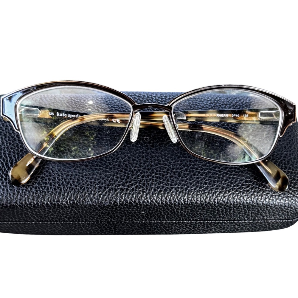 Kate Spade‎ Ragan OP40 Brown Tortoise Eyeglass Frames 51-16-135 Designer Glasses